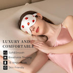 THXSILK Sleep Mask 100% 19 Momme Pure Mulberry Silk Super Smooth Cooling - Image 4
