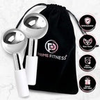 Ice Globes for Facials | Unbreakable Steel Cooling Roller | Cryo Sticks for - Image 5
