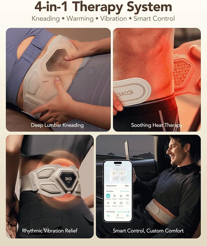 SKG W9 Ultra 2.0 Lower Back Massager - Image 7