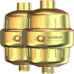 weAQUA Heavy Duty Shower Filter Family 2 PACK – 99% Removal by weAQUA