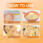 Jelly Mask for Facials Professional, Hydrating & Moisturizing Peel-Off Natural - Image 4