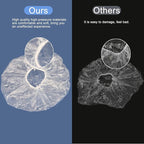 150 PCS Upgrade Disposable Shower Caps. Ceizioes Waterproof Hair Bath Caps. - Image 4