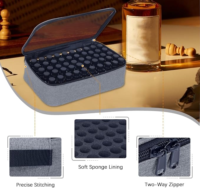 Essential Oils Carrying Case Holds 60 Grids - Image 3