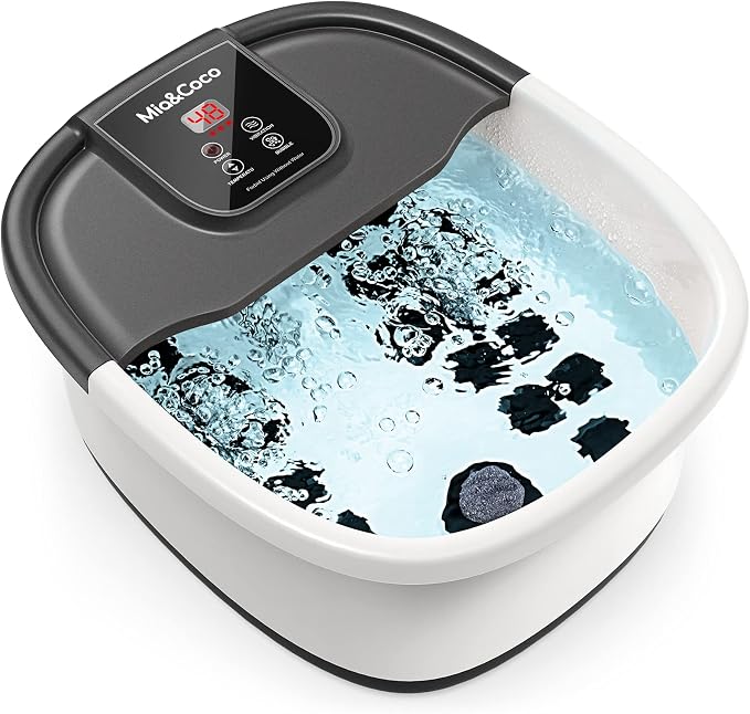 Mia&Coco Foot Bath Spa Soak Tub, Massager by MiaCoco