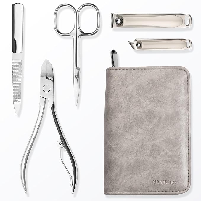 FAMILIFE Professional Manicure Set, Manicure Kit, Nail Clippers Set, Stainless - Image 6