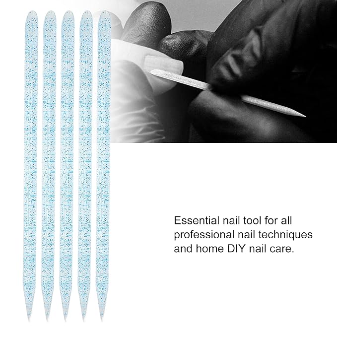 100 pieces disposable cuticle pusher, cuticle pusher remover cleaner - Image 3