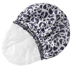 Shower Caps for Women, Double Layers Shower Cap Reusable Waterproof, Bathing - Image 8