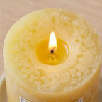 Aroma Naturals Essential Oil Orange and Lemongrass Scented Pillar Candle - Image 9