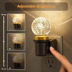 JandCase Night Lights Plug into Wall, Dimmable Night Light Pulg in, Globular - Image 6