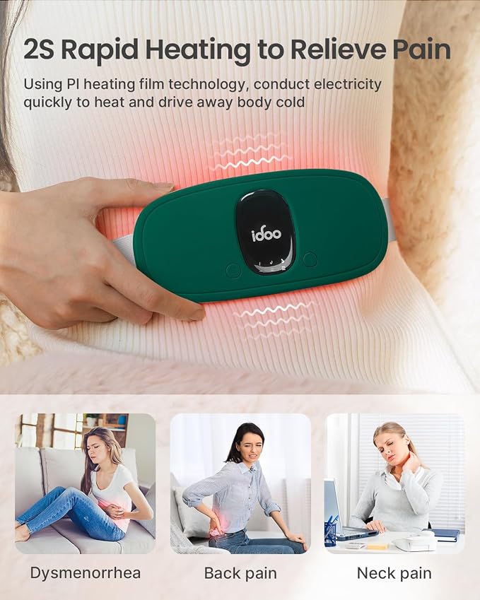 iDOO Travel Heating Pad, FSA Eligible Item, Portable Heating Pad - Image 5