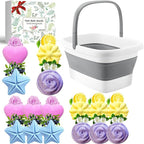 Lanwexy Foot Soaking Tub, Collapsible Bucket, Foot Spa, Foot Bath 16 Pack Foot by Lanwexy