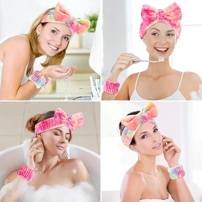 Wteehn 6pcs Headband and Wristband - Image 5