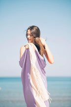 Bazaar Anatolia Turkish Beach Towel 100% Cotton Bath Towels 71x39 Quick Dry - Image 4