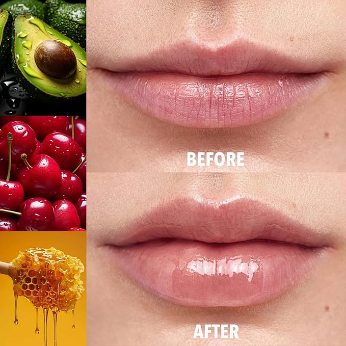 3PCS Bee Lip Balm Honey Pot, Moisturizing Avocado Propolis lip Mask, Hydrating - Image 6