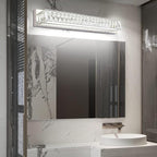 ZUZITO Modern Bathroom Light Fixtures Over Mirror 30 inch Crystal Chrome LED - Image 7