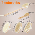 SAMEBUTECO Dry Brushing Body Brush Set - Image 3