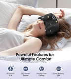 MUSICOZY Mulberry Silk Bluetooth Sleep Mask - Image 4