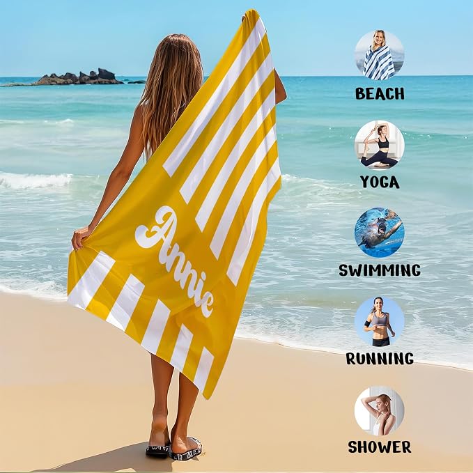 JML Personalized Beach Towel - Image 6