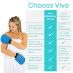 Vive Exfoliating Mitts for Body - Image 5