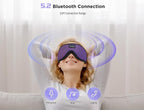 LC-dolida Sleep Mask with Bluetooth Headphones Bluetooth Sleep Mask Sleep - Image 4