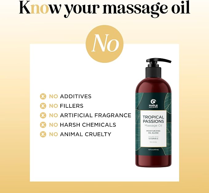 Tropical Massage Oil for Couples Relaxation - Image 4