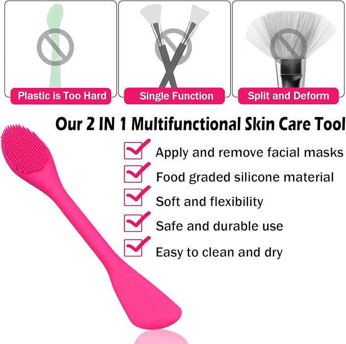 RamPula Silicone Facial Cleansing Brush Pores Cleaner, Remove Blackhead - Image 3
