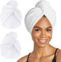 Turbie Twist 2-Pack Extra Long Microfiber Hair Towel by TurbieTwist