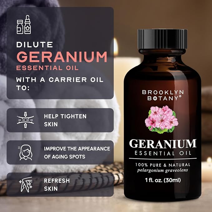 Brooklyn Botany Geranium Essential Oil - Image 8