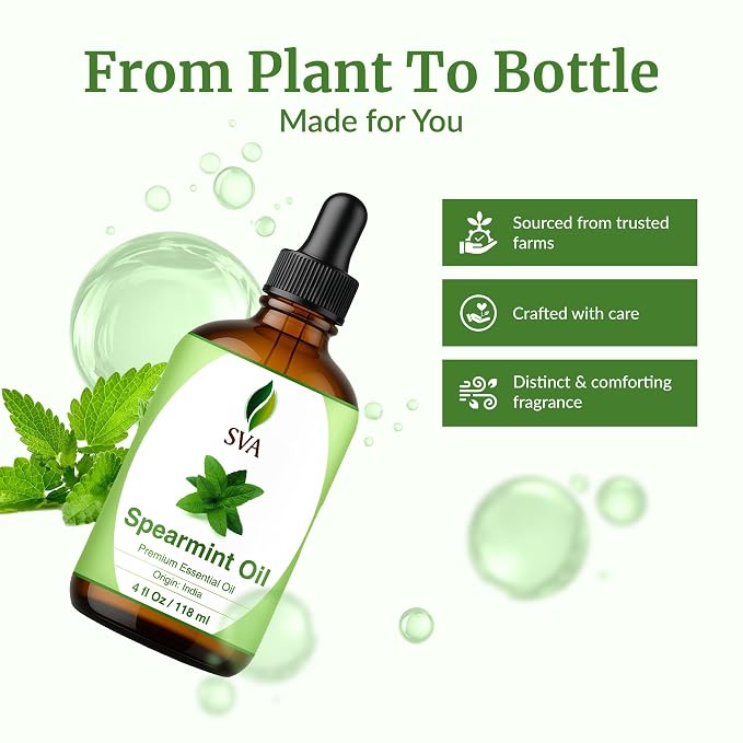 SVA Spearmint Essential Oil 4 Oz - Image 4