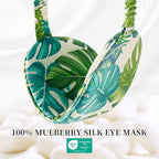 THXSILK Sleep Mask 100% 19 Momme Pure Mulberry Silk Super Smooth Cooling - Image 2