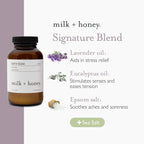 Milk + Honey Calming Bath Soak No. 8 – Moisturizing Epsom Salt - Image 4