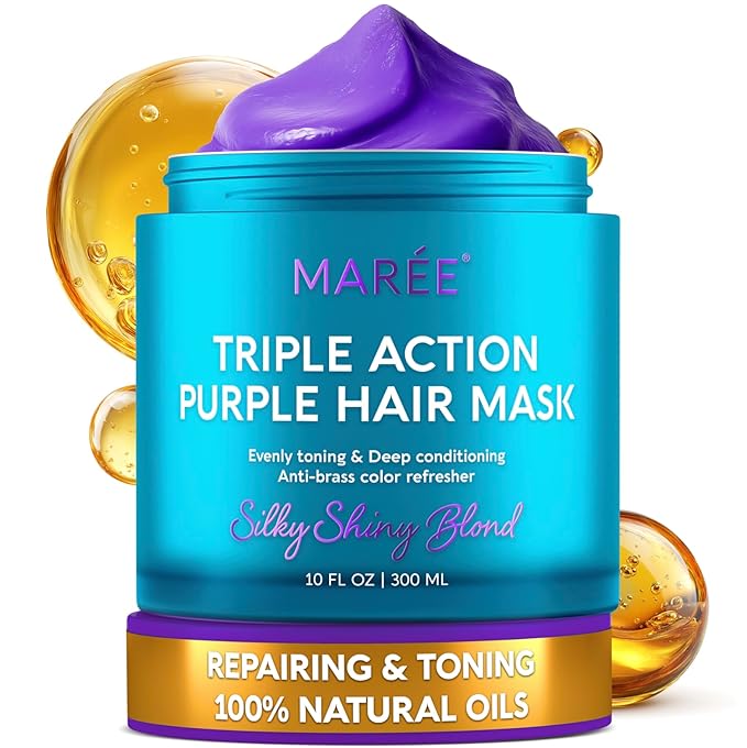 MAREE Deep Conditioning Purple Hair Mask by MAREE