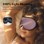 MABAO Weighted Eye Mask for Sleeping, Memory Foam Gentle Pressure Relief - Image 4