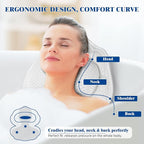 Bath Pillows for Tub, Afitton Luxury Bath Pillow Bathtub Pillow Headrest Neck - Image 2