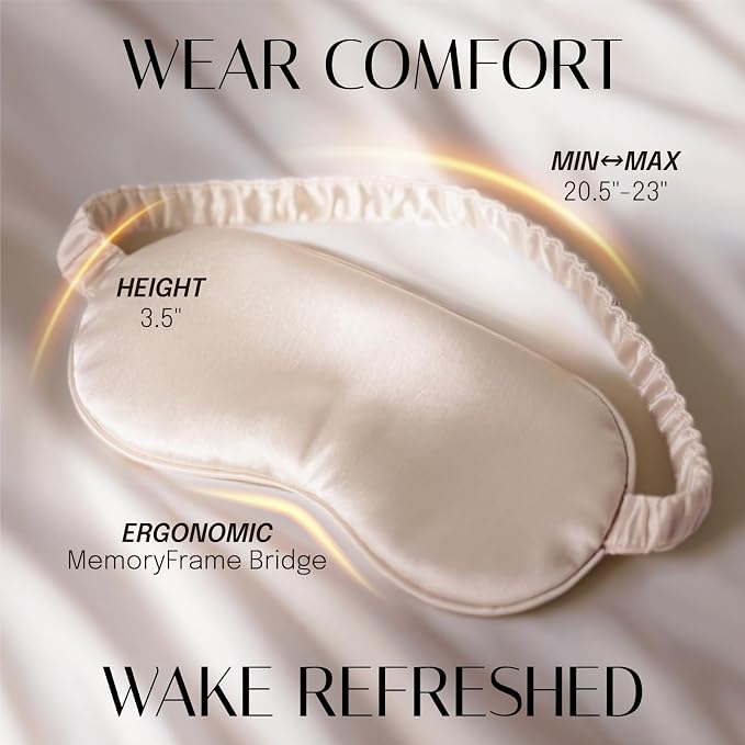 Silk Sleep Mask Eye Mask Blindfold - Image 4