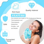 Karenhi 2 Pcs Honeycomb Exfoliating Glove Bath Mitt Body Spa Scrubber, - Image 3