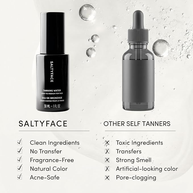 SALTYFACE - Tanning Water - Self Tanner - Image 4