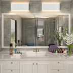 Aipsun 15.75in Matte White Modern Vanity Light Up and Down LED Vanity Light - Image 4