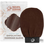 Natural Elephant Exfoliating Hammam Glove | Authentic Moroccan Kessa Body Scrub by NaturalElephant