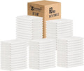 ZUPERIA White Bath Towels Bulk 60 Pack by Zuperia