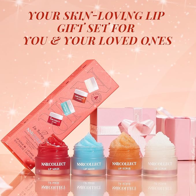 ANRCOLLECT Lip Scrub and Lip Mask Set- Lip Treatment Care Kit - Image 7