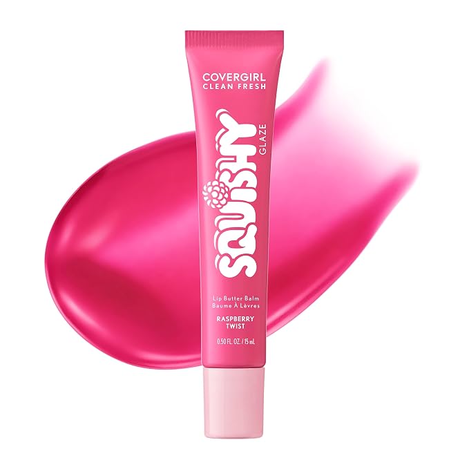 COVERGIRL Clean Fresh Squishy Glaze™ Lip Butter Balm, Non-Sticky, by COVERGIRL