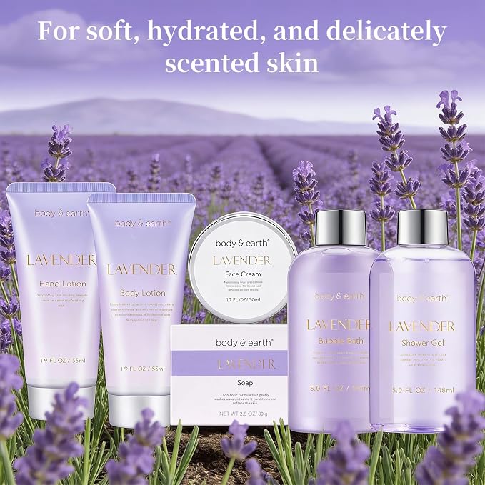 BODY & EARTH Bath and Body Gift Set - Image 7
