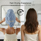 2-Pack Microfiber Hair dring Towel | 50% Faster Drying, Ultra Absorbent & Frizz - Image 6
