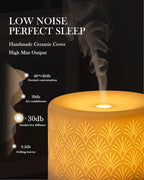 Essential Oil Diffuser - 280ml Ceramic Diffuser - Image 3