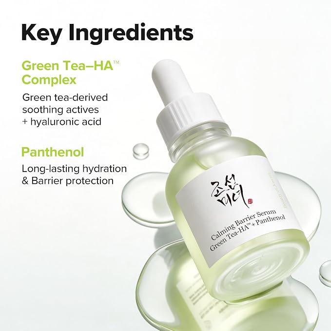 Beauty of Joseon Calming Barrier Serum Green Tea-HA™ + Pathenol | Daily Korean - Image 4