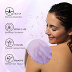 LOTTA Exfoliating Gloves 2Pcs Deep Exfoliation Mitt of 150D Shower Body Scrub - Image 2