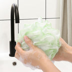 Tbestmax 4 Pack Bath Sponge Pouf Shower Loofah Body Scrubber Exfoliator - Image 4