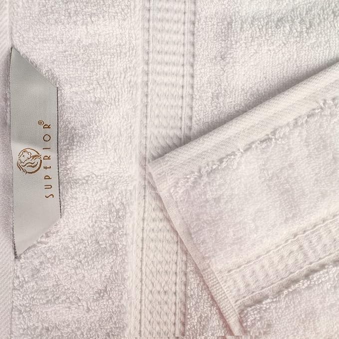 Superior Egyptian Cotton Pile Face Towel/Washcloth Set of 6, Ultra Soft Luxury - Image 6
