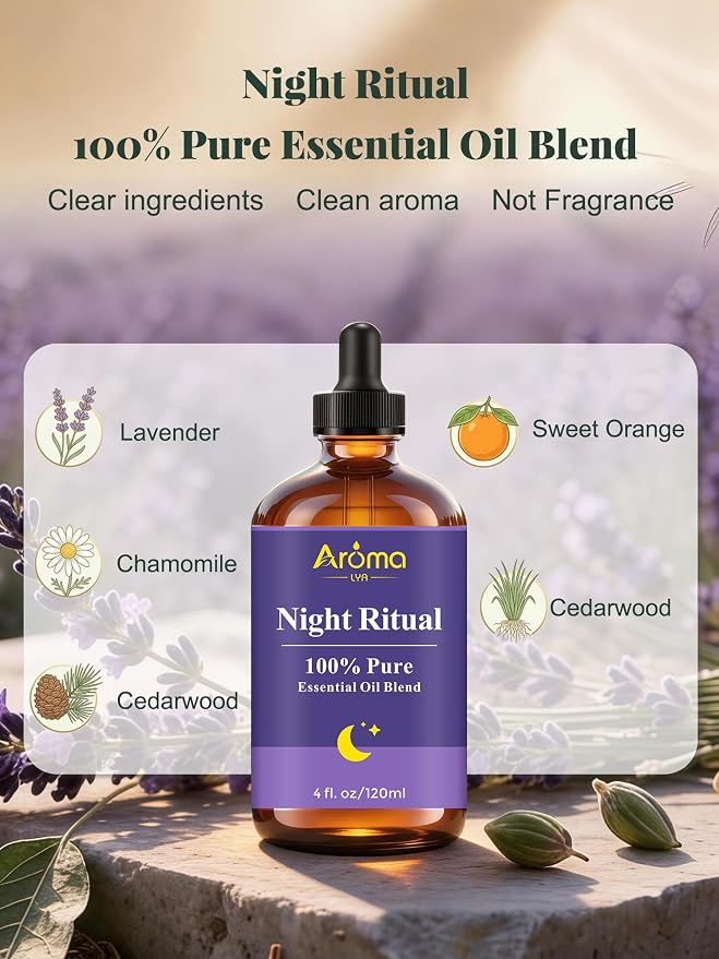 Night Ritual — A 100% Pure Essential Oil Blend Unwind-Ready Aroma - Image 2
